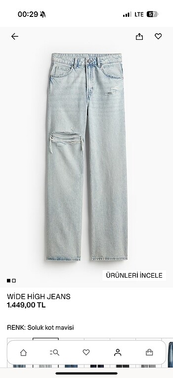 H&M pantolon