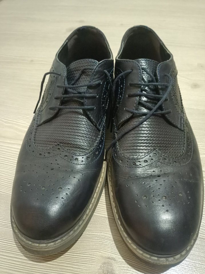 Siyah Bağcıklı Erkek Klasik Ayakkabı - Görsel 2