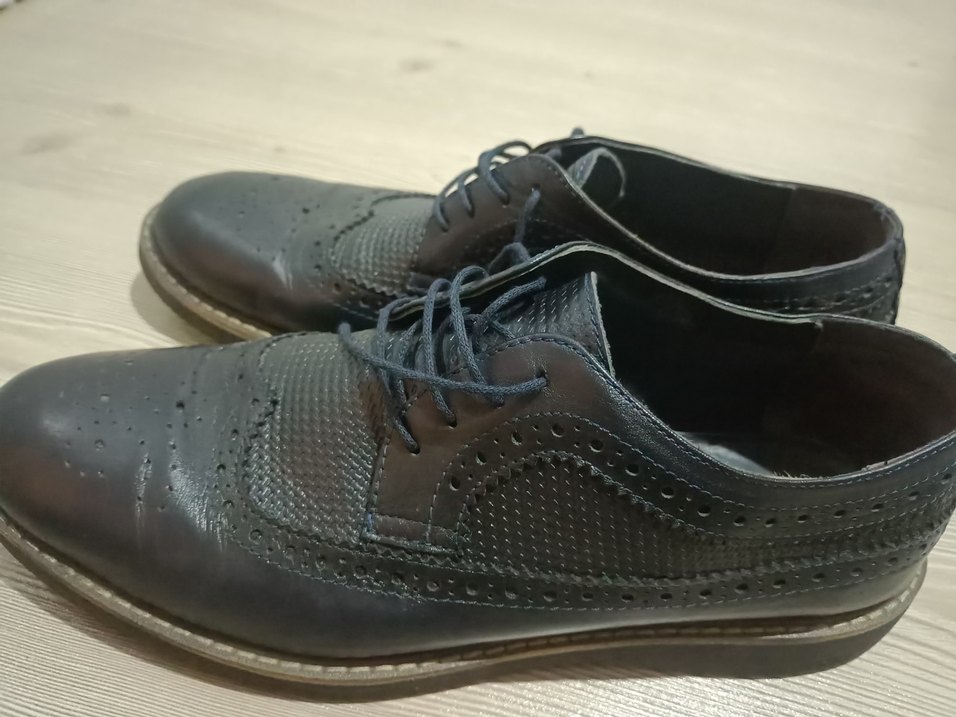 Siyah Bağcıklı Erkek Klasik Ayakkabı - Görsel 4