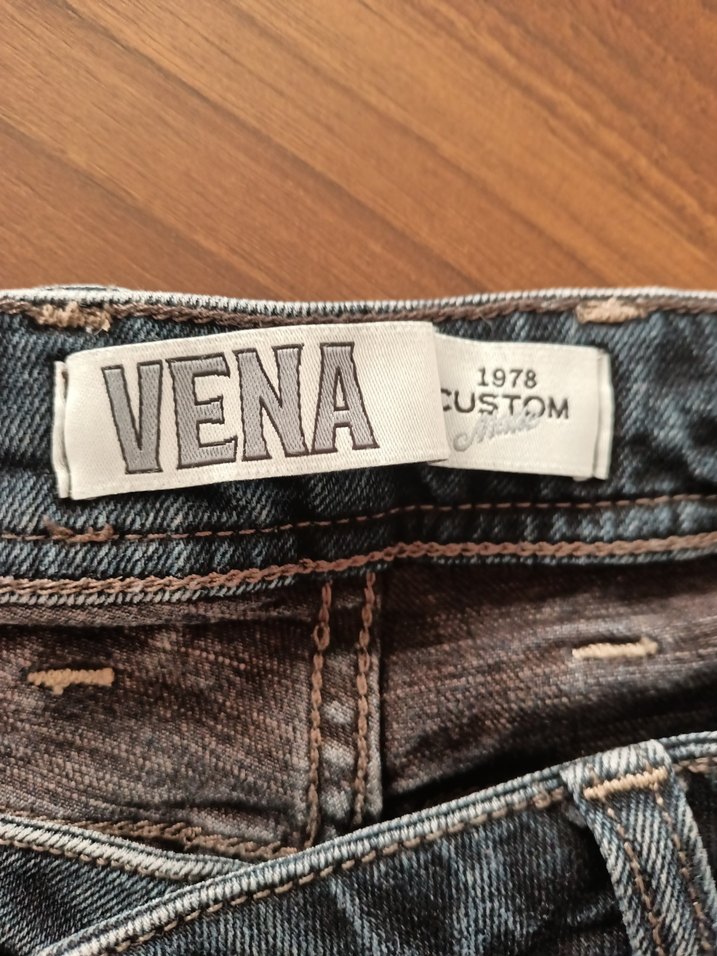 Gevşek Kesim Gri Mavi erkek Kot Pantolon - Görsel 4