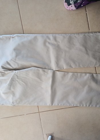 Bej Düğmeli Kadın Blazer Ceket takım. - Görsel 8