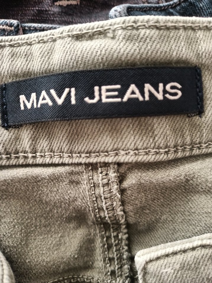 Bej Erkek Denim Pantolon - Görsel 5