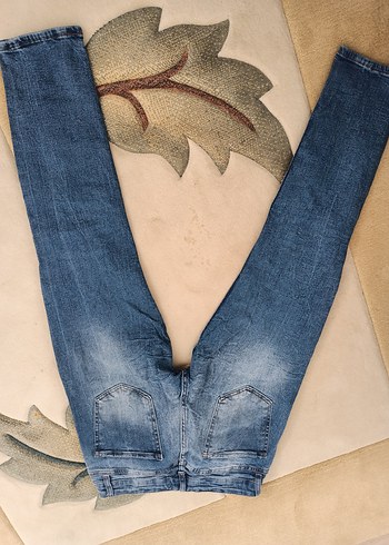 Düz Kesim Kot Pantolon - Görsel 2