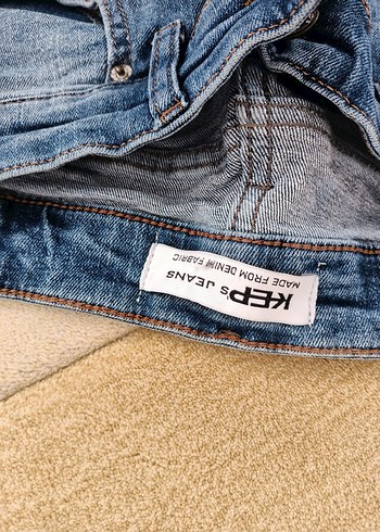 Düz Kesim Kot Pantolon - Görsel 3