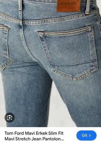 Düz Kesim Kot Pantolon - Görsel 7