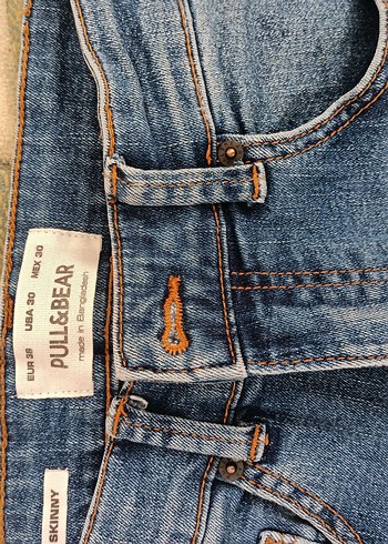 Düz Kesim Kot Pantolon - Görsel 5