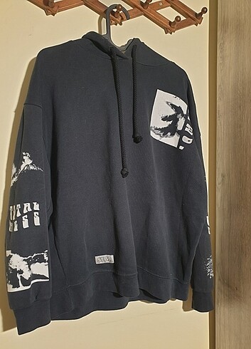 pull and bear siyah sweatshirt