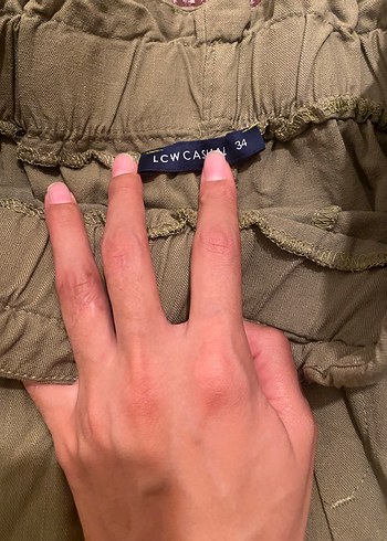34 Beden Yeşil Pantolon