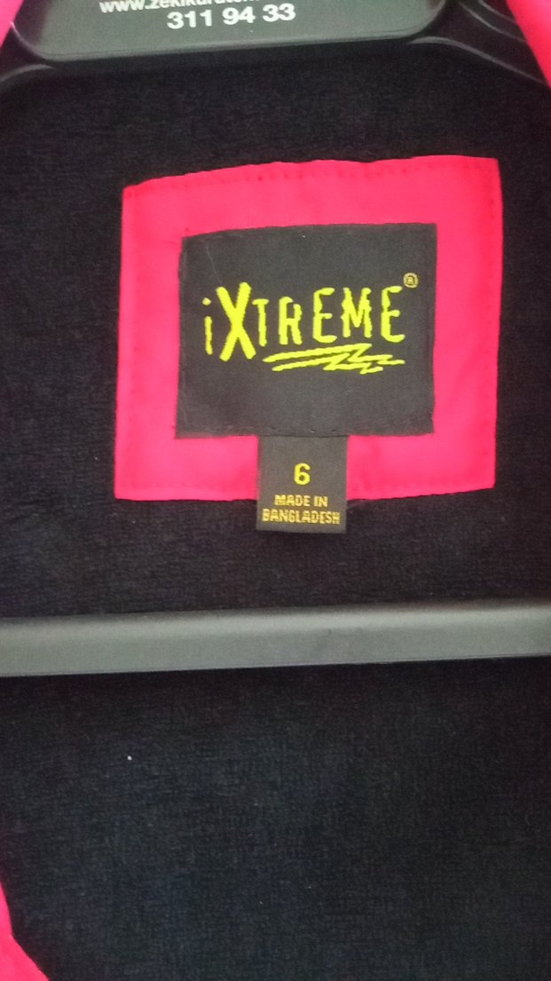 Renkli Baskılı Fermuarlı Biker Erkek Çocuk Ceket - Görsel 5