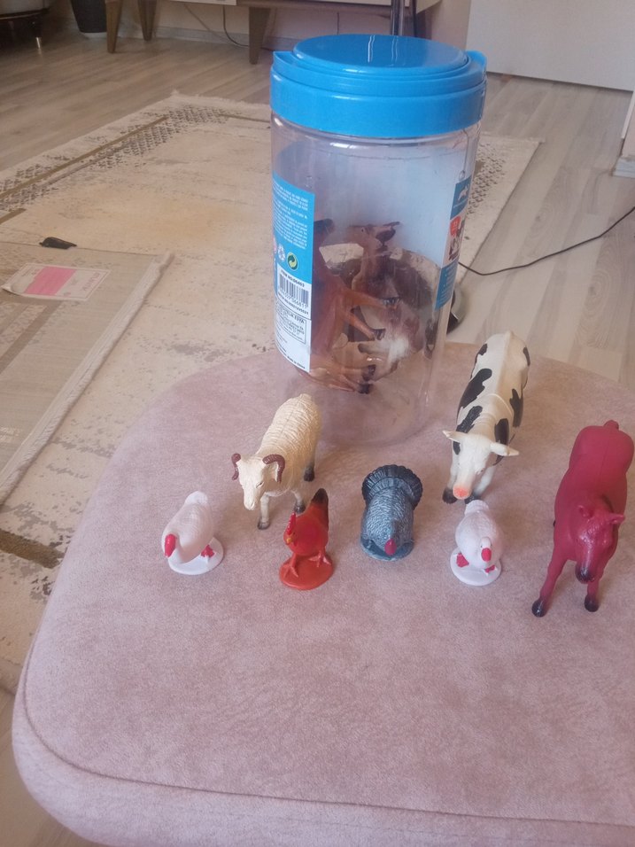 Çiftlik Hayvanları Figür Oyuncak Seti - Görsel 2