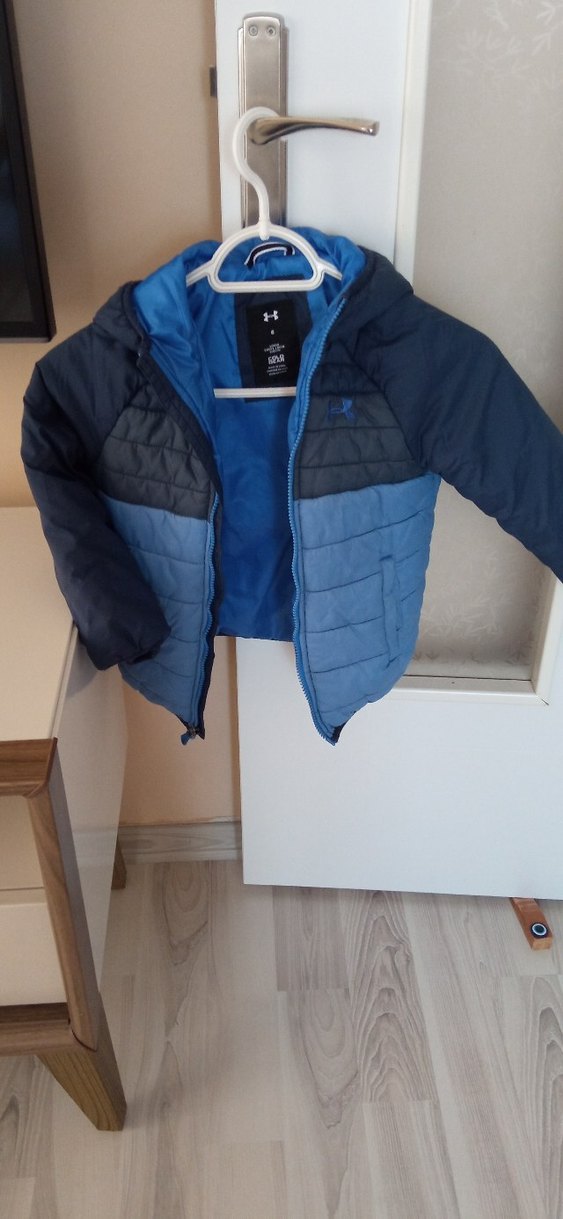 Kırmızı Erkek Çocuk Fermuarlı Mont - Görsel 2