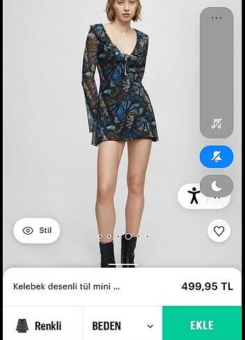 pull and bear elbise