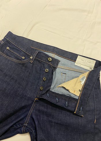 Rag & Bone Koyu Lacivert Denim Jean