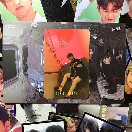 stray kids miroh minho photocard