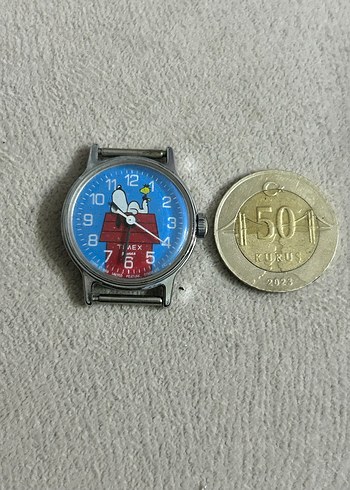 Timex Renkli Vintage Snoopy mini kurmalı Saat