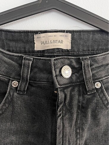 30 Beden siyah Renk #PULL&BEAR #ERKEK #KOT #PANTOLON