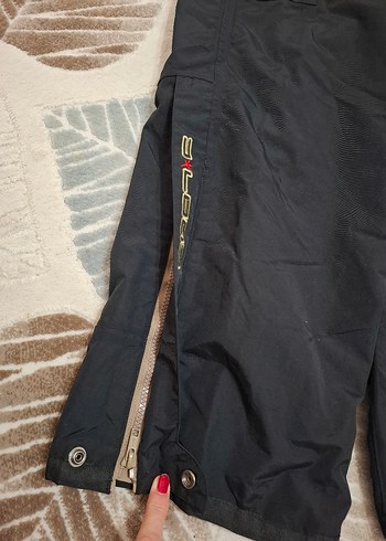 kadın Bol Kesim Kemerli Kayak Pantolonu - Görsel 2