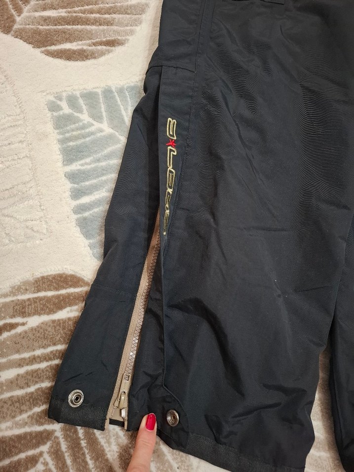 kadın Bol Kesim Kemerli Kayak Pantolonu - Görsel 2