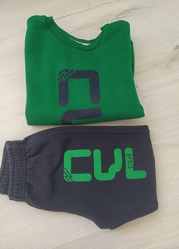 Civil erkek çocuk takım 