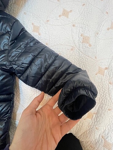 7 Yaş Beden lacivert Renk Kiz cocuk mont