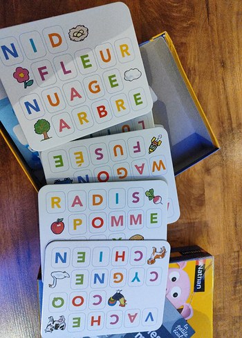 Beden Renk Nathan Les Mots 4+ Fransızca eğitici oyun