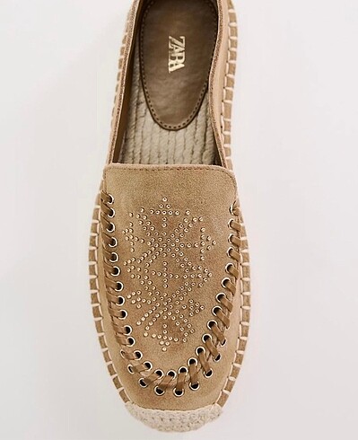 41 Beden ten rengi Renk Zara suet espadril 41 nr