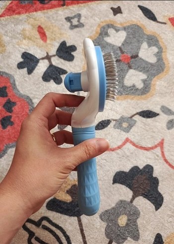 Beden Mavi Kedi Tüy Temizleme Fırçası