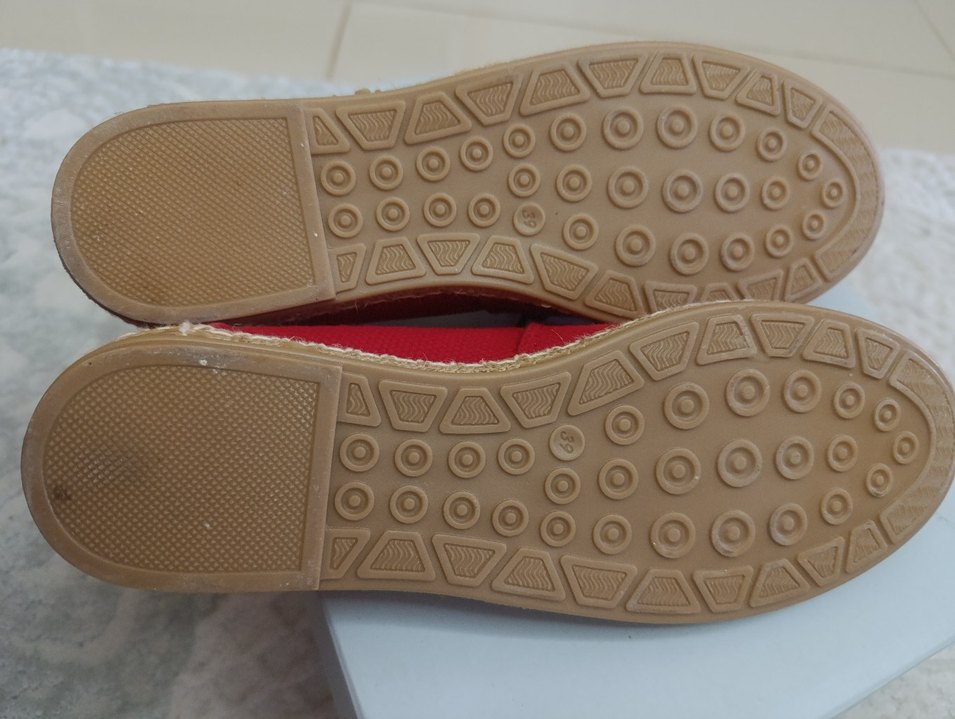 Kırmızı Kadın ayakkabı - Görsel 2