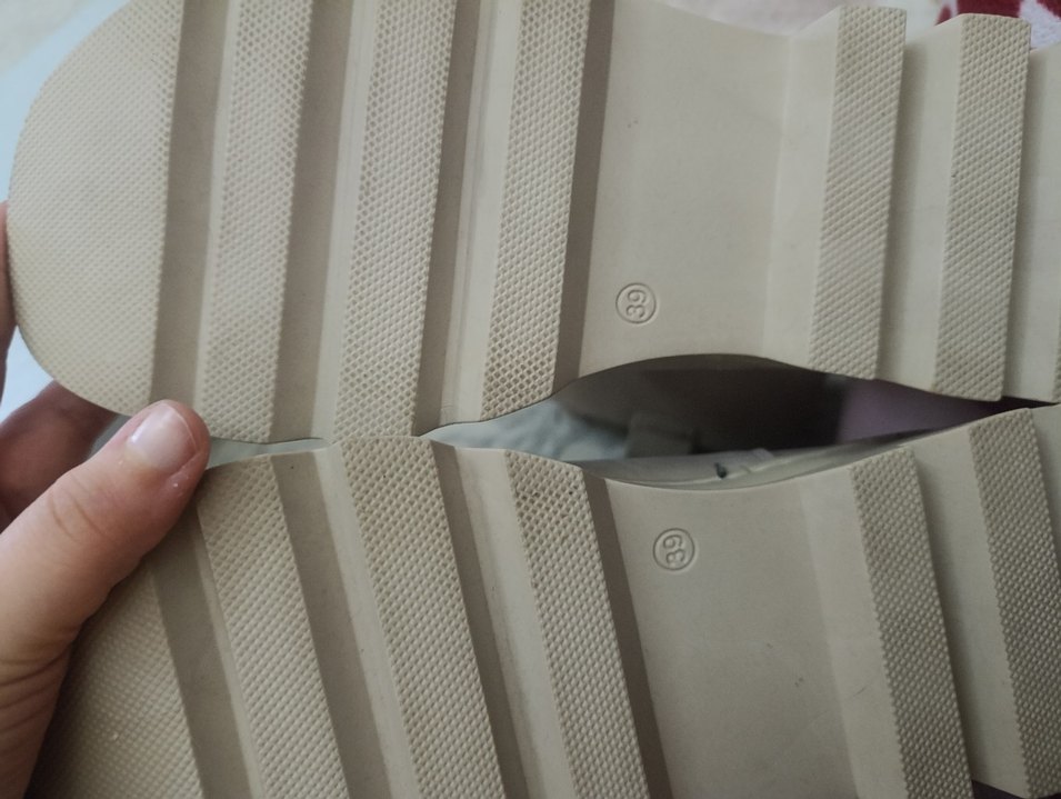 Bej Kadın Rugan Bot - Blok Topuklu - Görsel 3