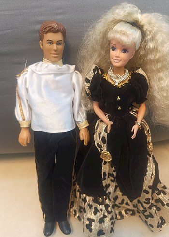 Barbie Vintage Prenses Kayla Bebek ve Eşi