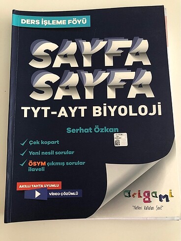 Origami Yayınları TYT-AYT Biyoloji