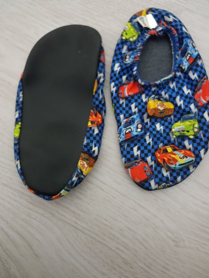 Renkli Desenli Erkek çocuk denizAyakkabısı - Görsel 2