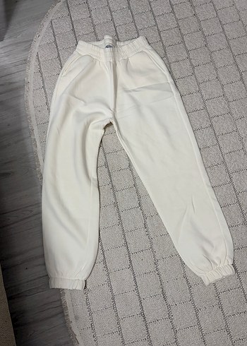 Paulmark Ekru Beyaz Rahat Jogger Esofman Alti