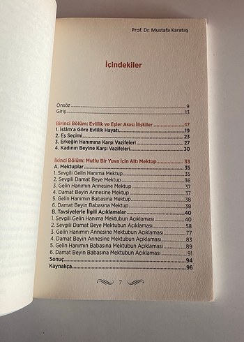 Mutlu Bir Yuva İçin Altı Mektup - Mustafa Karataş - Görsel 5