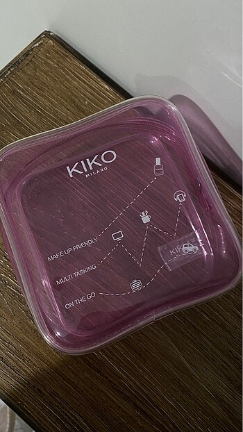 Beden Kiko Pembe Makyaj Çantası