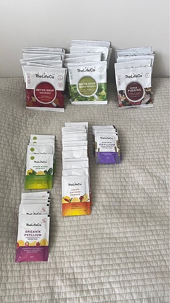 diğer Beden TheLifeCo Fit&Slim Detox Paketi