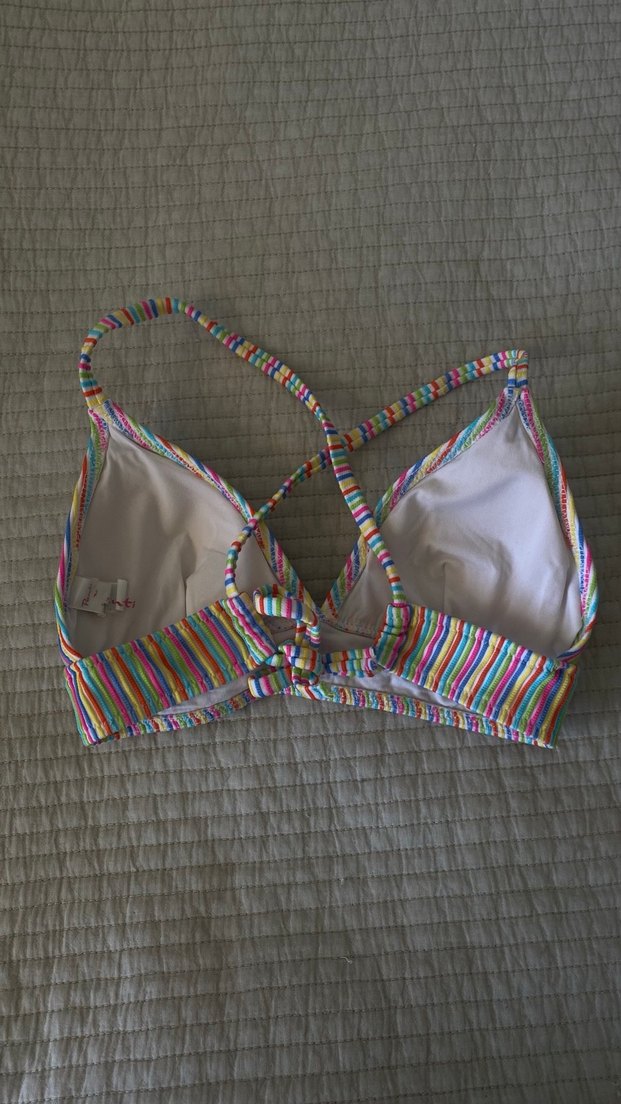 Penti Renkli Bağcıklı Bikini Üstü - Görsel 2