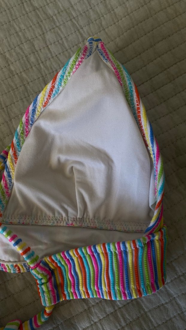 Penti Renkli Bağcıklı Bikini Üstü - Görsel 5