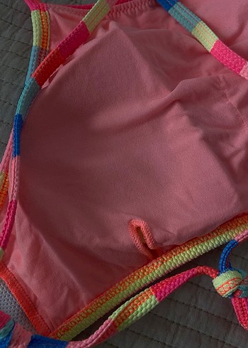Penti Renkli Çizgili Kız Bikini Takımı - Görsel 7