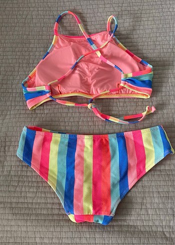 Penti Renkli Çizgili Kız Bikini Takımı - Görsel 6
