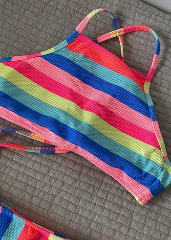 Penti Renkli Çizgili Kız Bikini Takımı - Görsel 3