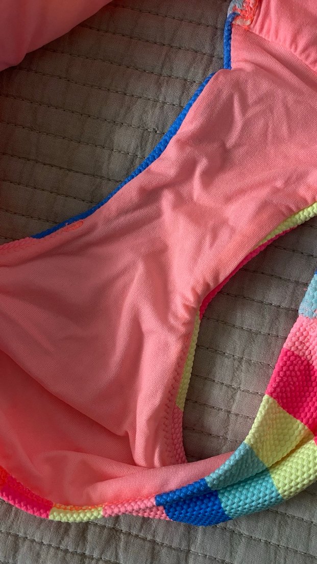 Penti Renkli Çizgili Kız Bikini Takımı - Görsel 4