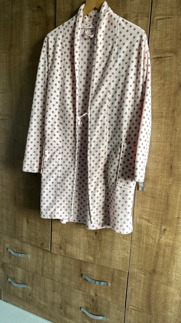 Lcw Pudra Puantiyeli Polar Sabahlık - Görsel 3