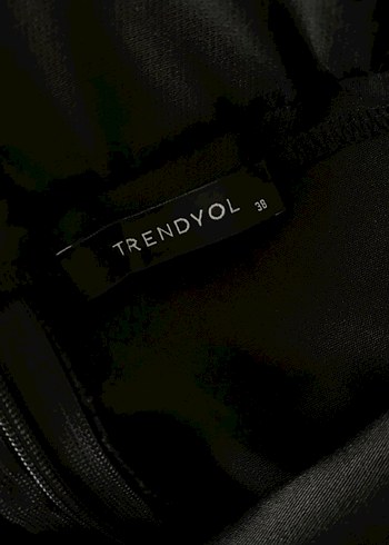 Trendyol Milla Siyah Şort Etek - Görsel 7