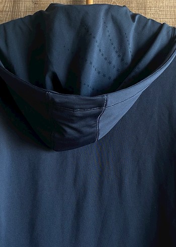 Adidas Climate Antrasit Fermuarlı Kapüşonlu Sweatshirt - Görsel 10