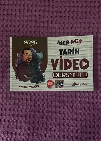 2025 Tarih Video Ders Notu - Selami Yalçın