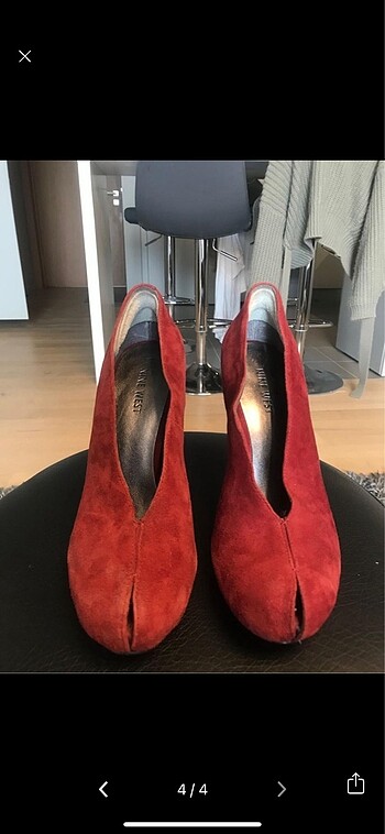 Nine West Suet kirmizi