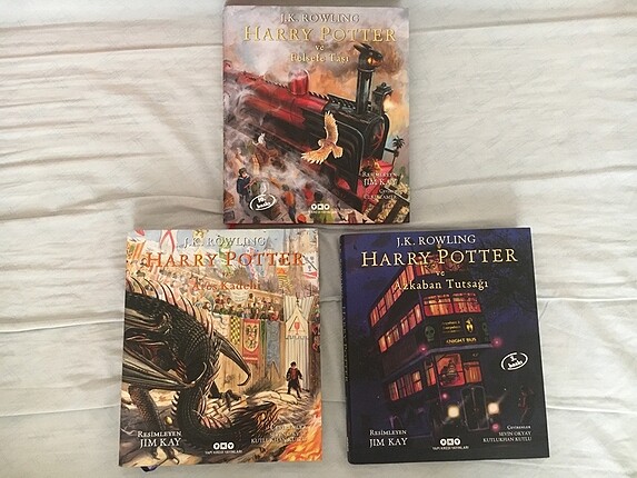 Harry Potter resimli özel baskılar