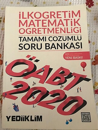 öabt matematik ilköğretim soru bankası yediiklim