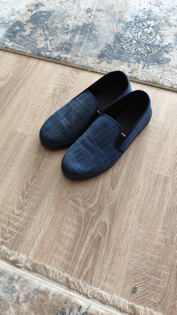 Erkek Mavi Ayakkabı - Görsel 2